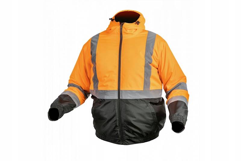 OKER KURTKA OSTRZEGAWCZA ŻÓŁTO/POMARAŃCZOWA/GRANAT S-3XL