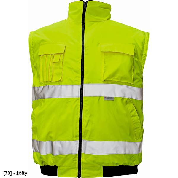 CLOVELLY KURTKA PILOT ŻÓŁTA/POMAR. HV ROZM. S-4XL