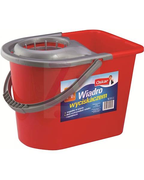 WIADERKO Z WYCISKACZEM 14 L OSKAR