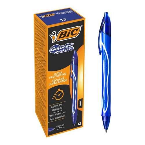 DŁUGOPIS BIC GEL-OCITY ŻEL CLIK NIEBIESKI