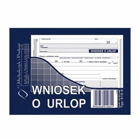 DRUK WNIOSEK O URLOP 515-5