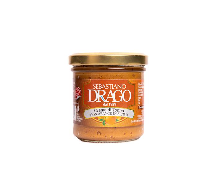 Krem z tuńczyka z pomarańczami 130g Drago