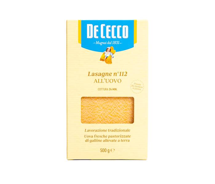 Makaron: Lasagne jajeczny De Cecco 500g