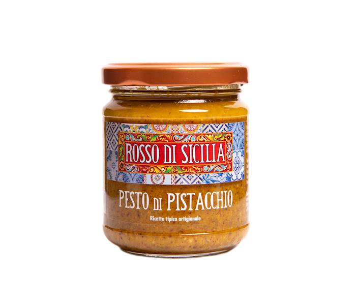Pesto pistacjowe 180g Rosso di Sicilia