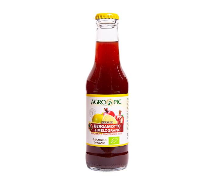 100% sok z granata i bergamotki bio 200ml Agropic