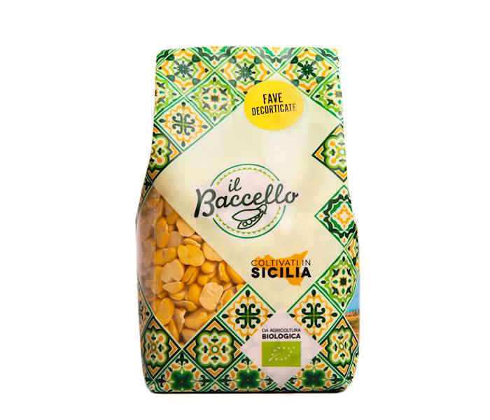 Bób łuskany BIO 400g