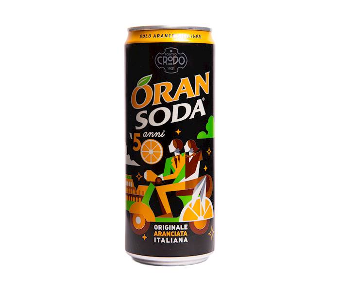 Napój Oransoda Freedea 330ml (puszka)