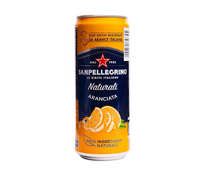Napój Aranciata Sanpellegrino 330ml (puszka)