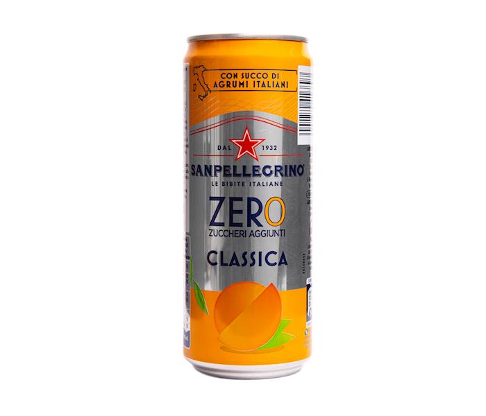 Napój Aranciata ZERO Sanpellegrino 330ml (puszka)