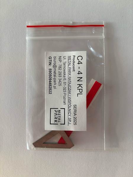 CYFRA 4 - 4CM NIERDZEWNA
