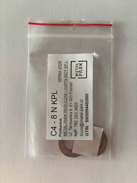 CYFRA 8 - 4CM NIERDZEWNA