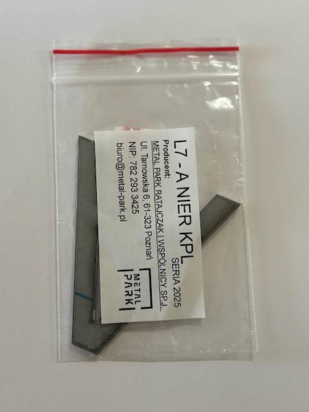 LITERA A - 7CM NIERDZEWNA