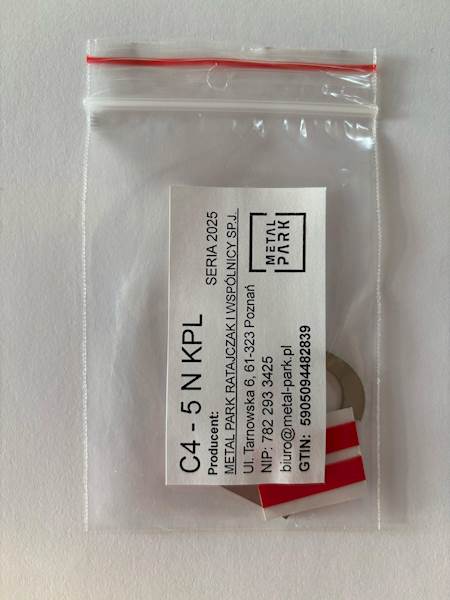 CYFRA 5 - 4CM NIERDZEWNA
