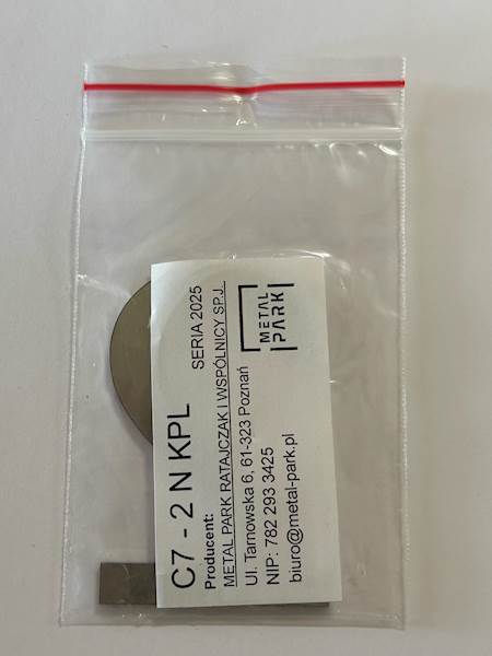 CYFRA 2 - 7CM NIERDZEWNA