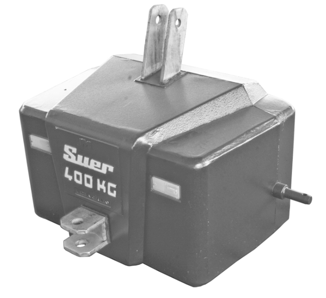 Obciążnik,balast,tuz-400kg szary