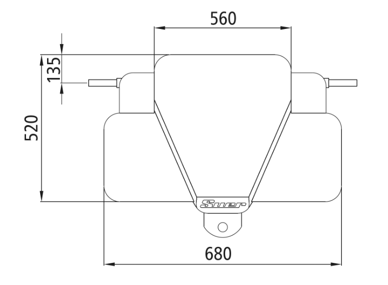 Obciążnik,balast,tuz-400kg szary
