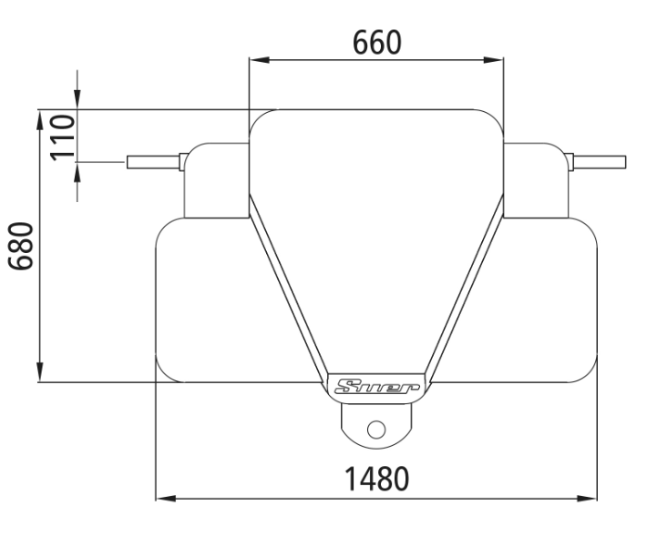 Obciążnik,balast,tuz-1300kg zielony