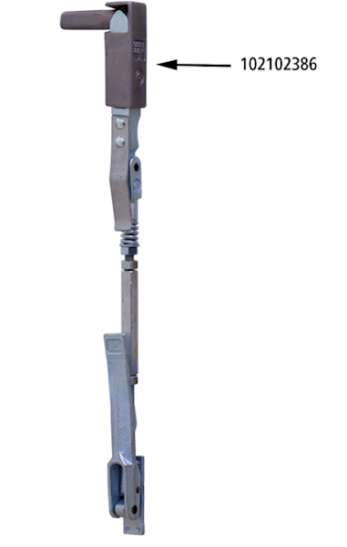 Prowadnica rygla H10G prawa