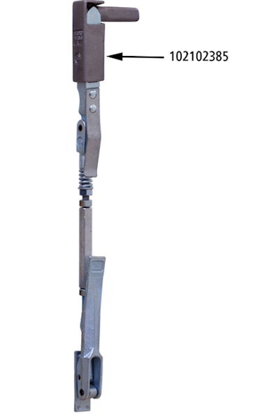 Prowadnica rygla H10G lewa