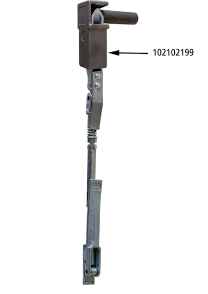 Prowadnica rygla H 11 - lewa, surowa