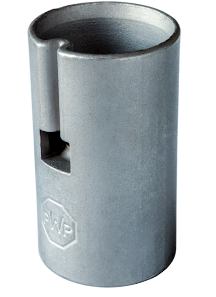 Adapter dolny do profilu fi 27 okrągły-inox PWP