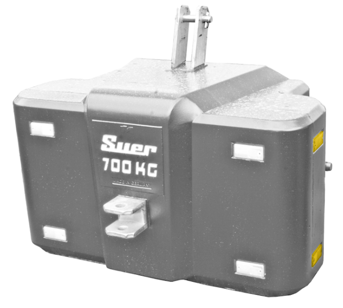 Obciążnik,balast,tuz-700kg szary