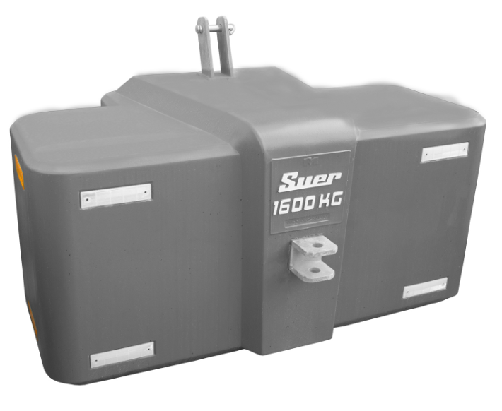 Obciążnik,balast,tuz-1600kg szary