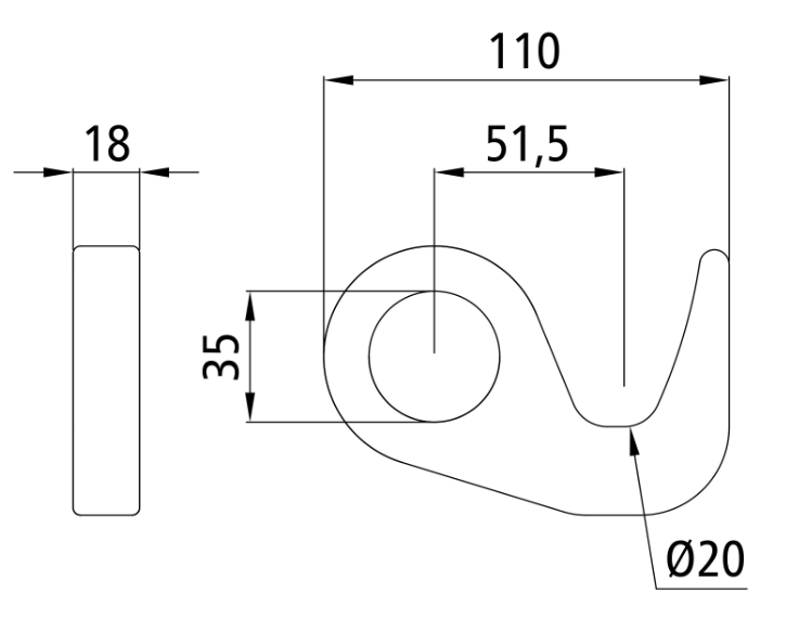 Hak H955 S, fi 35mm