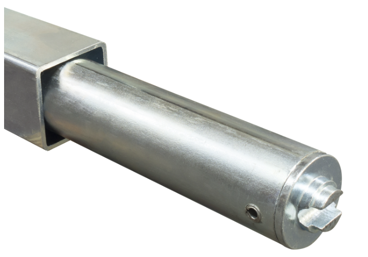 Belka kwadratowa 2300-2700 mm, stal ocynkowana