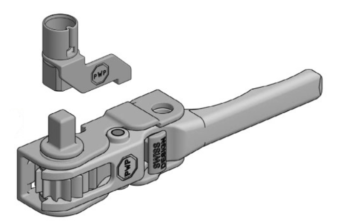 Napinacz plandeki PWP Mini Tender, kwadrat 12 mm 