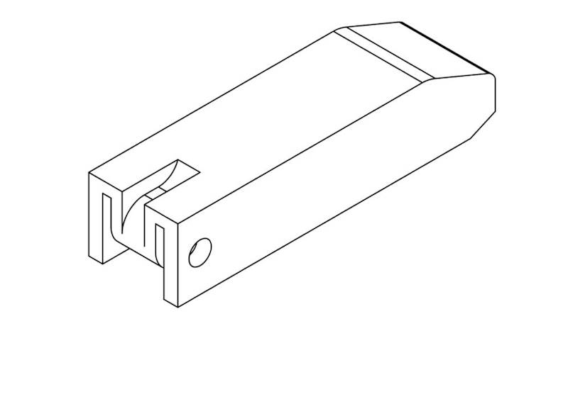 Rygiel kinetopu słupka K20 Kinnegrip