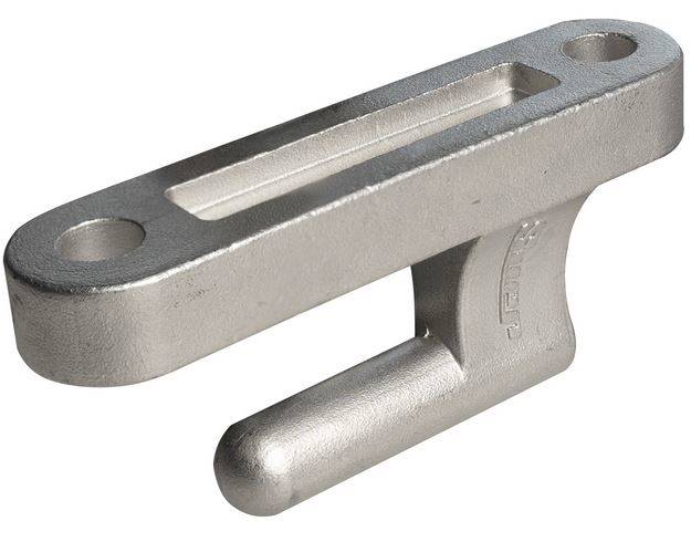 Zawias 90 mm - bolec, stal nierdzewna