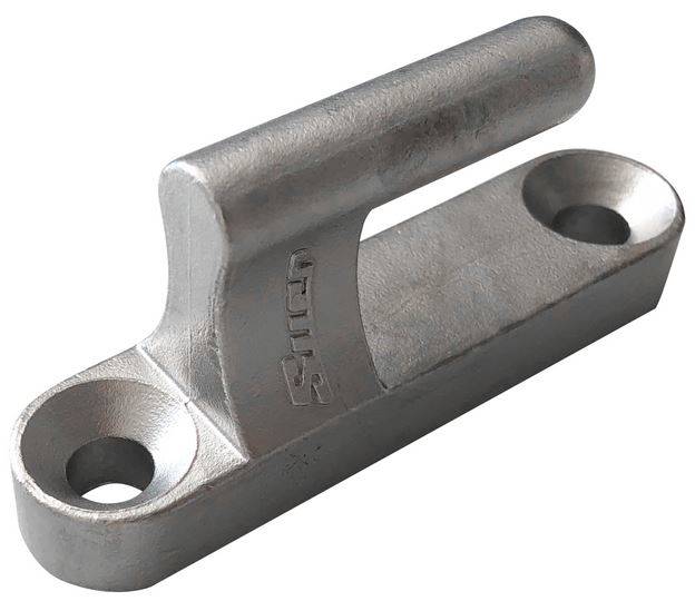 Zawias 90 mm - bolec, stal nierdzewna