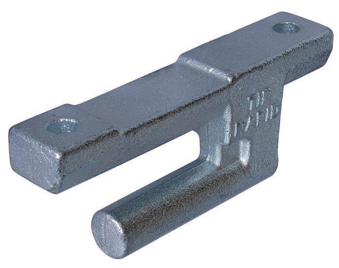 Zawias TIR 119x23mm- trzpień zawiasu 18mm, ocynk