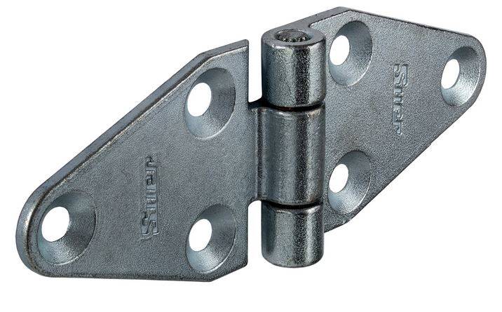 Zawias drzwiowy 50x140 mm - ocynk