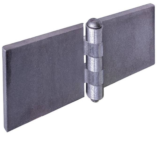 Zawias drzwiowy 60x80mm, gr.6 mm