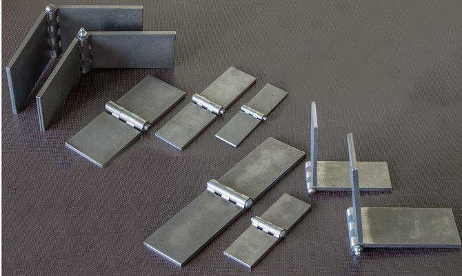Zawias drzwiowy 60x80mm, gr.6 mm