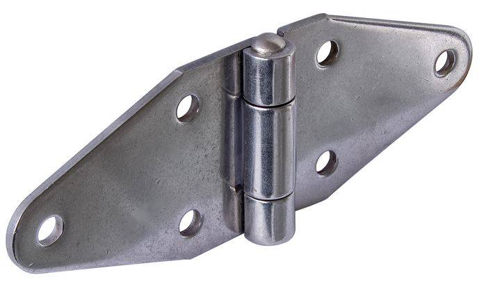 Zawias drzwiowy 50 x 140 mm - stal nierdzewna