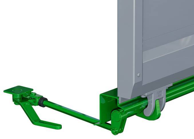 Dźwignia zamknięcia centralnego H519,L-300mm-LEWE
