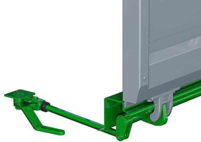 Dźwignia zamknięcia centralnego H519,L-115mm-LEWE