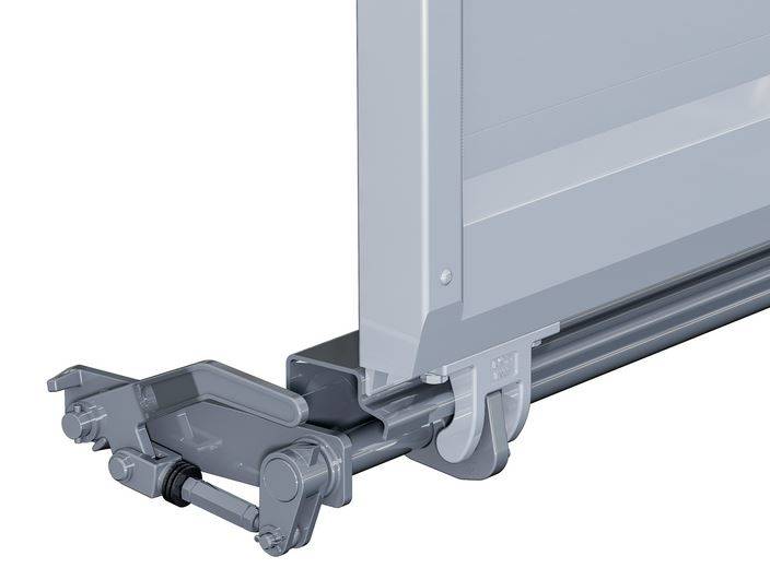 Dźwignia zamknięcia centralnego H519,fi 30 mm-PRAW