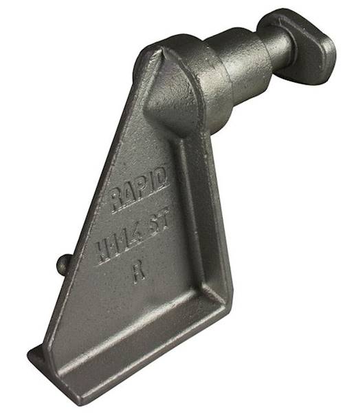 Bolec zamknięcia burtowego H 114 ST surowy - prawy