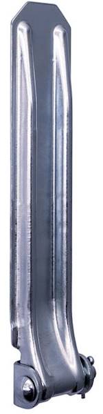Zawias drzwiowy ocynkowany 57mm, L=220 mm