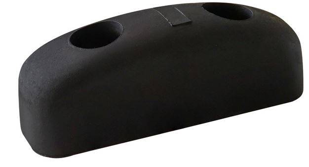 Odbój gumowy 125 x 40 x 45 mm ( dł x szer x wys )