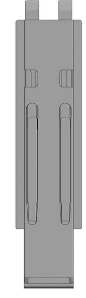 Słupek K20, środkowy do burty 500 mm z Kinnetop