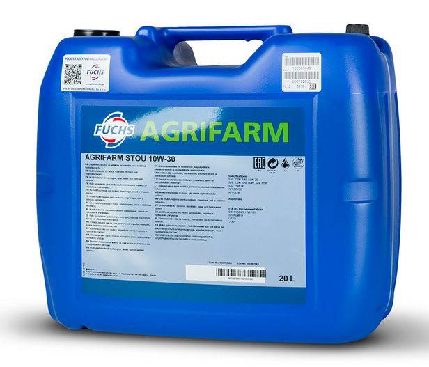 FUCHS Agrifarm Stou 10W-30, 20 l