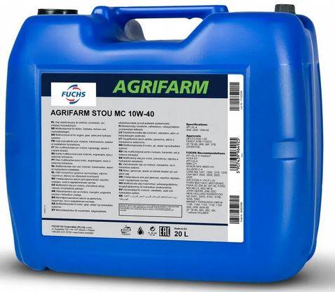 FUCHS Agrifarm Stou MC 10W-40, 20 l