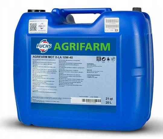 FUCHS Agrifarm MOT X-LA 10W-40, 20 l