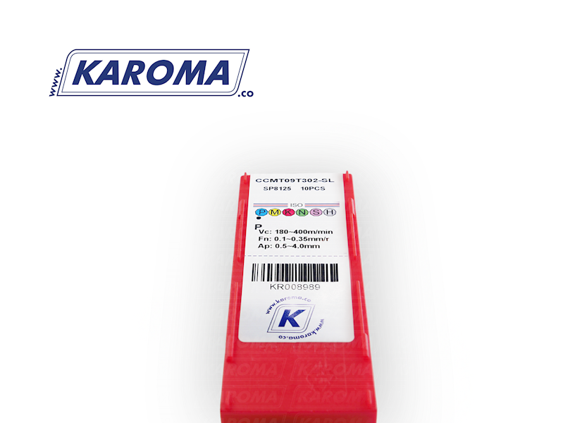 Płytka CCMT09T302-SL SP8125 do stali