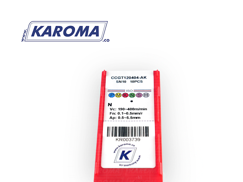Płytka CCGT120404-AK SN 10 do aluminium